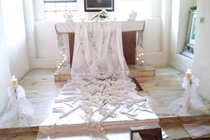 Dekoracja ślubna kościoła (fot. B-5)